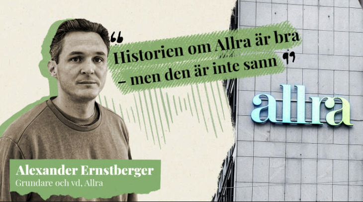 Ernstberger: Historien om Allra är bra – men den är inte sann - Podcast med Alexander Ernstberger från Kvartal